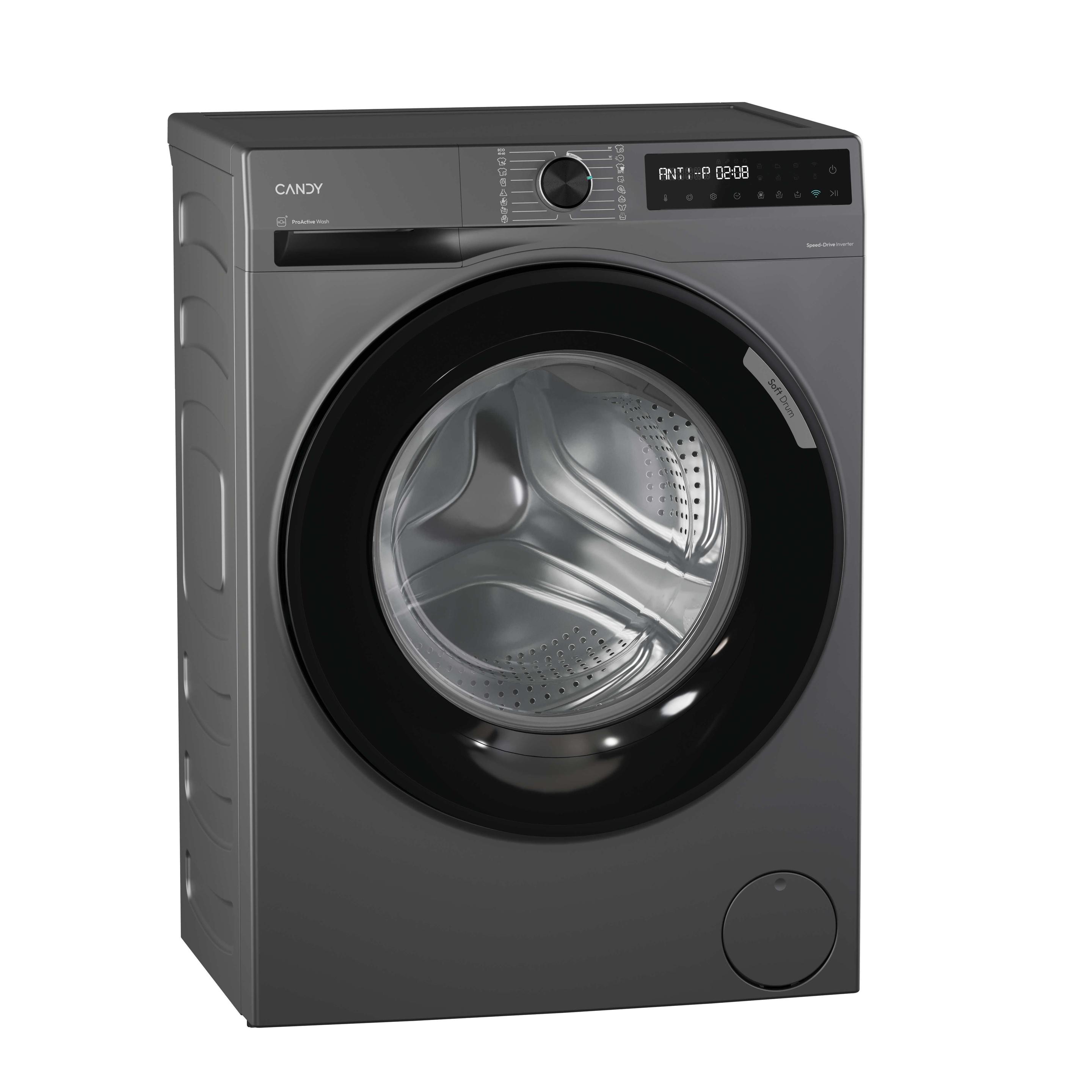Máquina de Lavar Roupa Independente CANDY BR48SBL6GS (1400 RPM - B - A - Antracite), miniatura 3