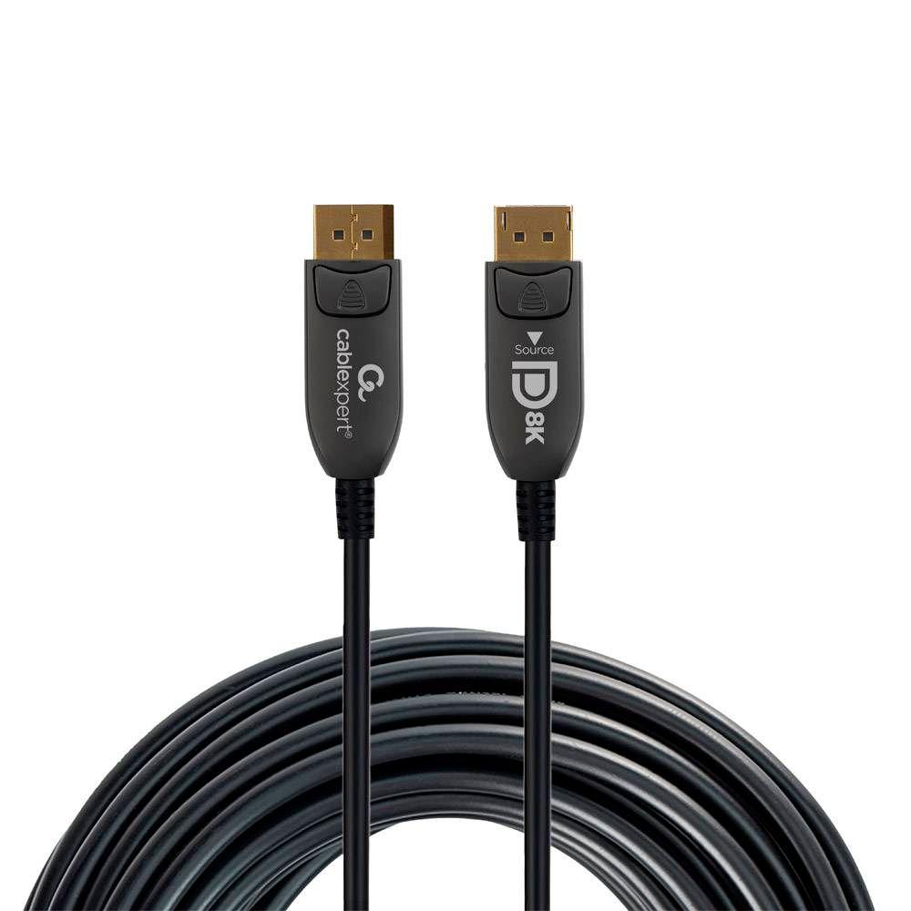 Cabo DisplayPort Ativo Ótico GEMBIRD CC-DP8K-AOC-20M (20 m - Preto), miniatura 2