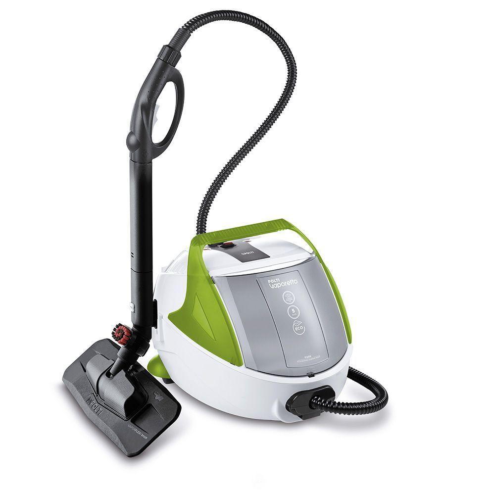 Máquina de Limpeza a Vapor POLTI Vaporetto Pro 8X Eco Plus (Altura 30,5 cm - Preto/Verde/Branco)