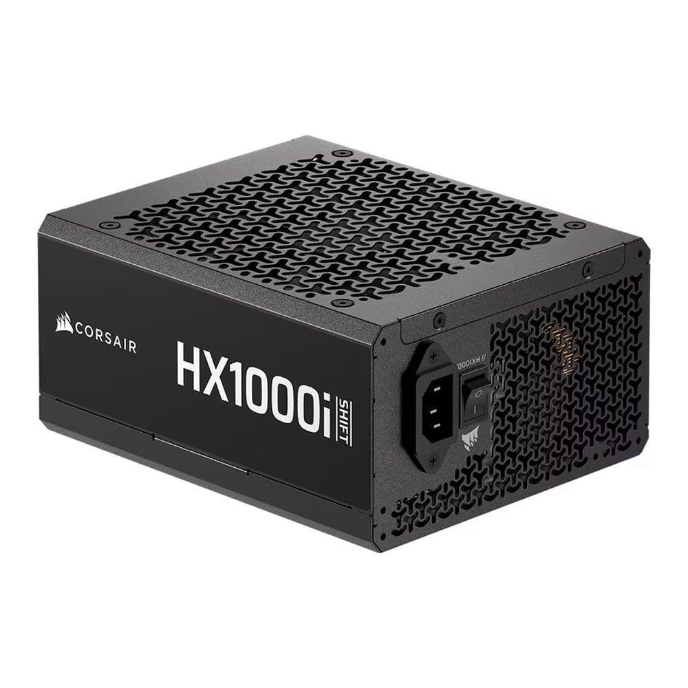 Fonte de Alimentação CORSAIR HX1000i iCUE SHIFT (ATX - 1000 W - 80 PLUS Platinum - Preto)