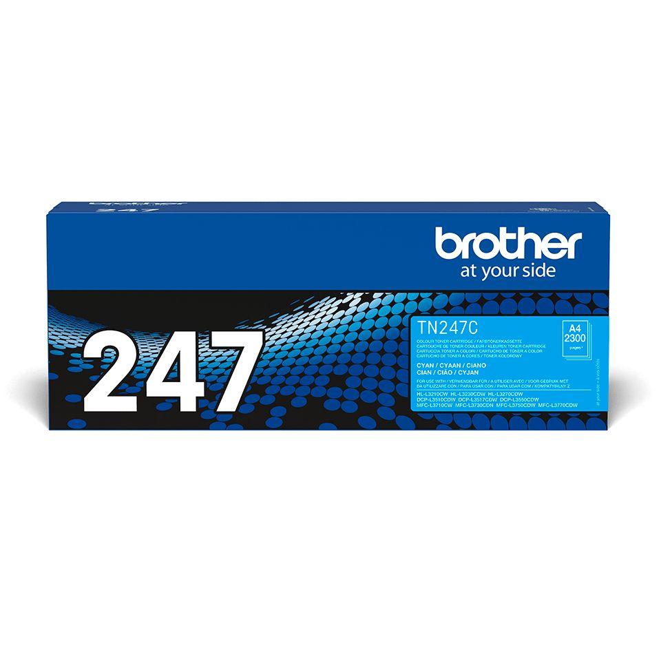 Toner BROTHER TN-247C (2300 páginas - Ciano)