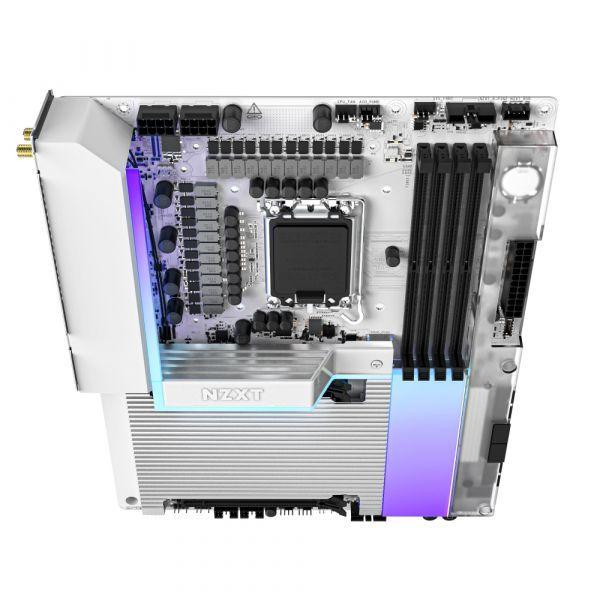 Motherboard NZXT N9 Z890 (LGA 1851 - Intel Core Ultra Série 2 - Duplo canal - Branco), miniatura 2