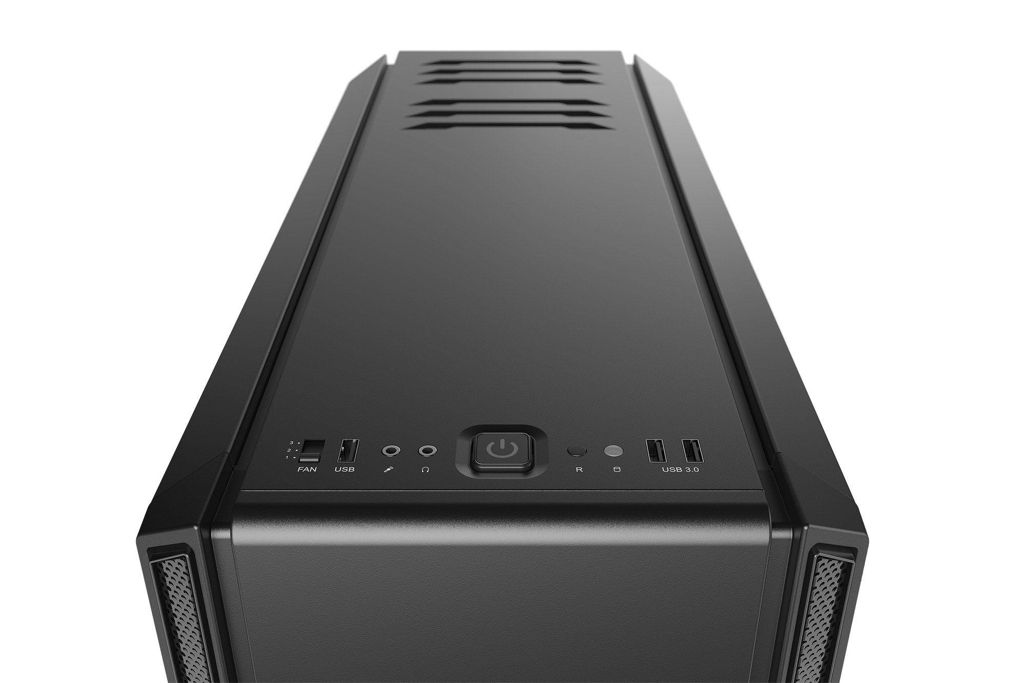 Caixa PC BE QUIET! Silent Base 601 Window (ATX, PS2 - Midi Tower - 18,5 cm - Preto) — miniatura 6