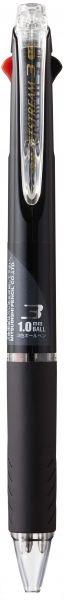 Caneta Esferográfica Multifunções UNIBALL JetStream SXE3-400-10 (Plástico - Preto)