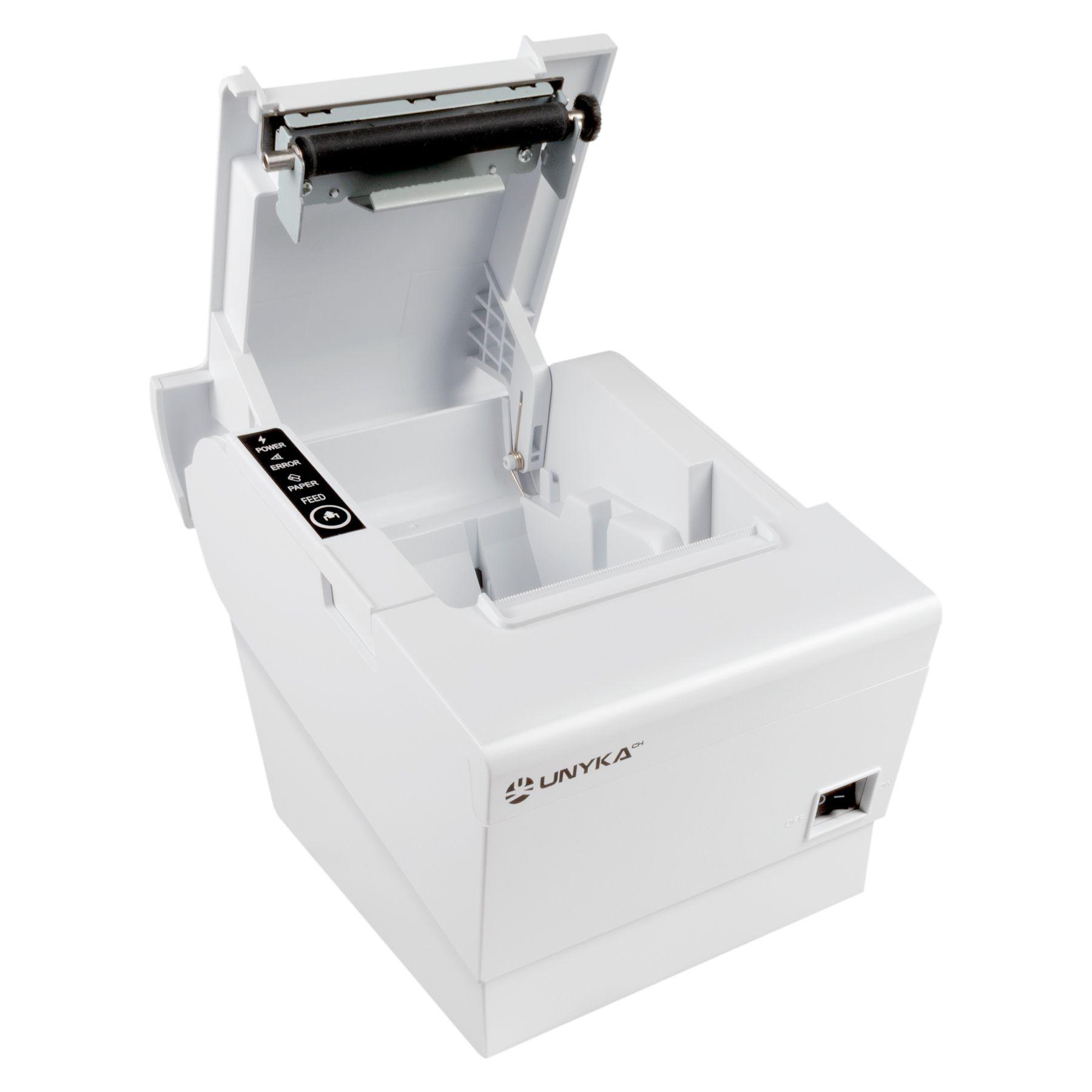 Impressora POS UNYKACH UK56009W (Com fios - Branco), miniatura 2