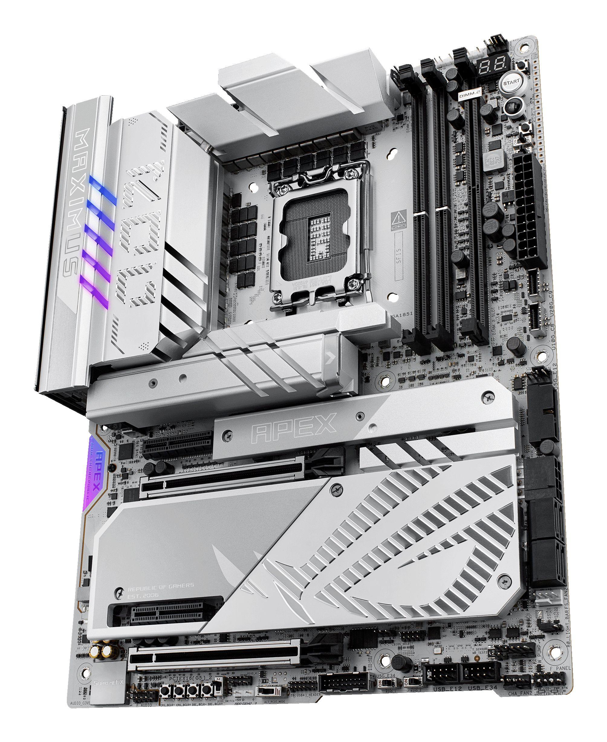Motherboard ASUS ROG Maximus Z890 Apex (LGA 1851 (Socket V1) - Intel Core Ultra - ATX - Alumínio) — miniatura 5