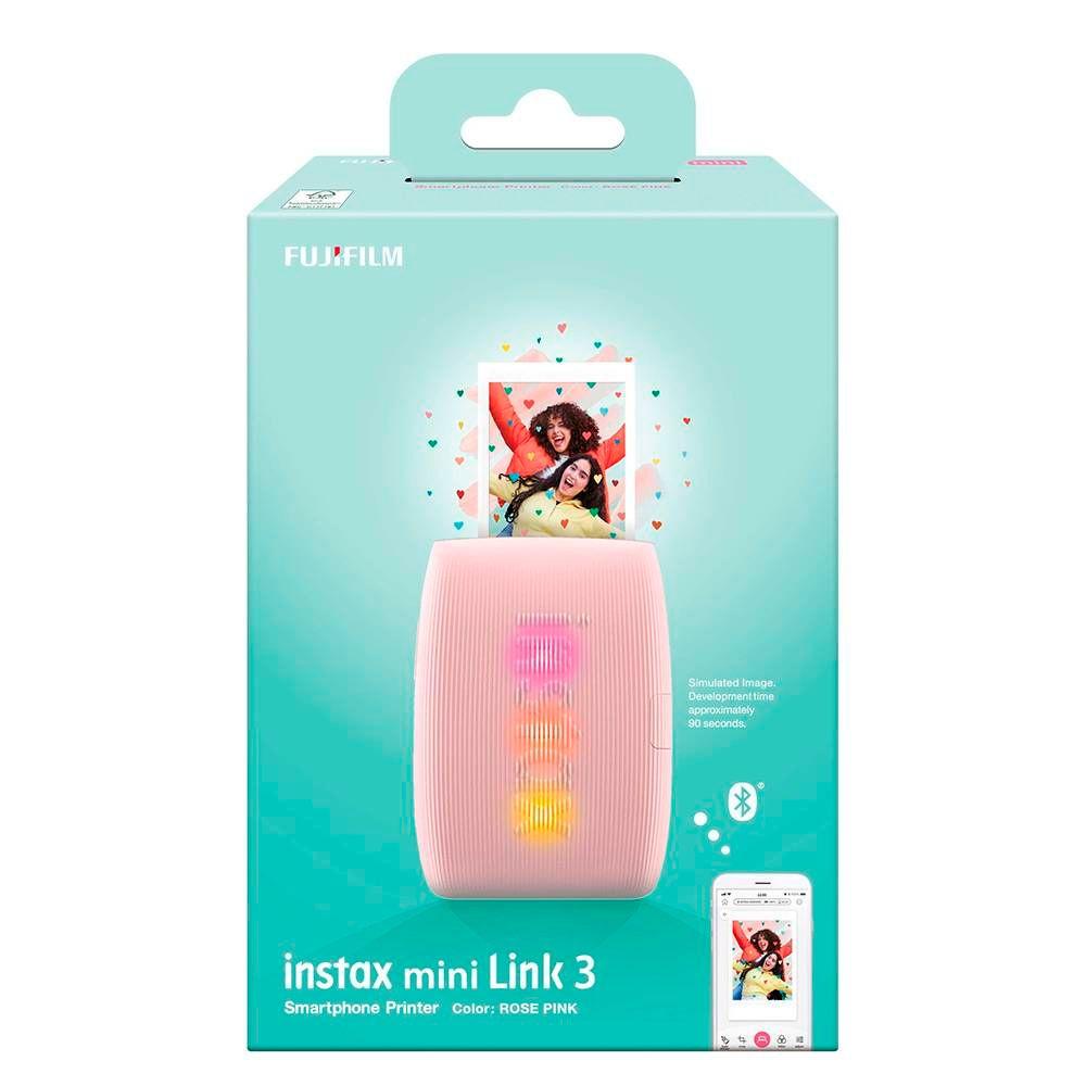 Impressora Fotográfica Instantânea FUJIFILM instax mini Link 3 (2 x 3 polegadas - iOS, Android - USB Type-C - Rosa), miniatura 5
