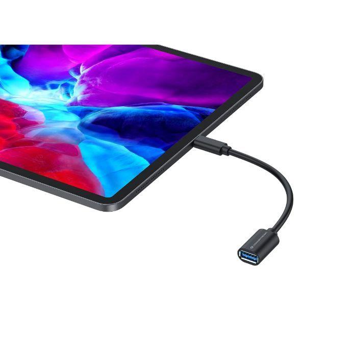 Adaptador USB-C para USB-A CONCEPTRONIC ABBY11B (0,2 m - USB A - USB C - Preto), miniatura 3