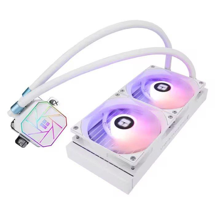 Kit de Arrefecimento Líquido para CPU THERMALRIGHT AQUA ELITE 240 WHITE ARGB V3 (120 mm - 3300 RPM - Azul, verde e vermelho - Branco) — miniatura 4