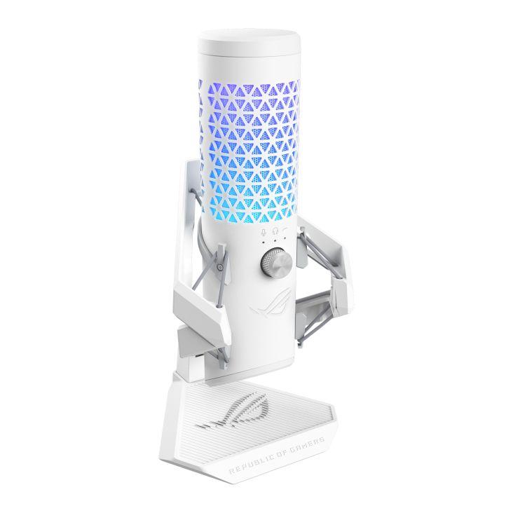 Microfone ASUS ROG Carnyx (Microfone de mesa - Com fios - USB - Branco), miniatura 3