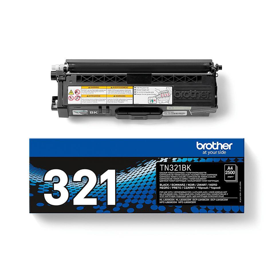 Toner BROTHER TN-321BK (2500 páginas - Preto), miniatura 4