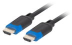 Cabo HDMI LANBERG CA-HDMI-30CC-0050-BK (5 m - 4K a 240 Hz - HDMI Type A - Preto) — imagem 1
