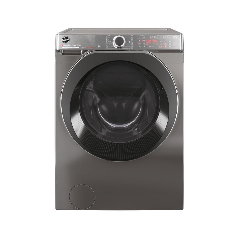 Máquina de Lavar e Secar Roupa Encastre HOOVER H5DPB6106MBCR8S (B - 10 kg - 6 kg - Antracite)