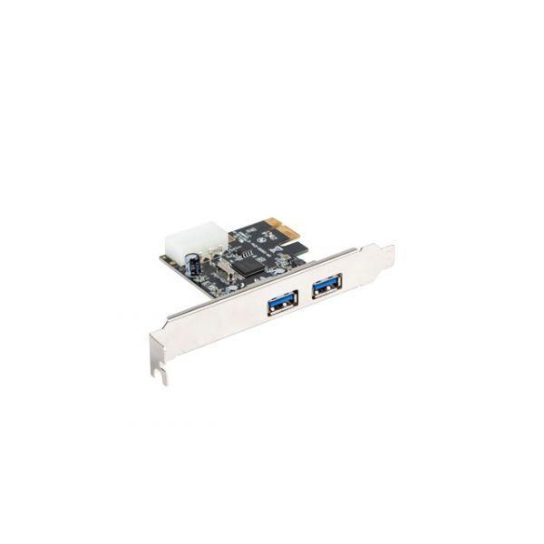 Placa Controladora PCIe LANBERG PCE-US3-002 (Perfil baixo - Renesas NEC/uPD720200) — miniatura 2