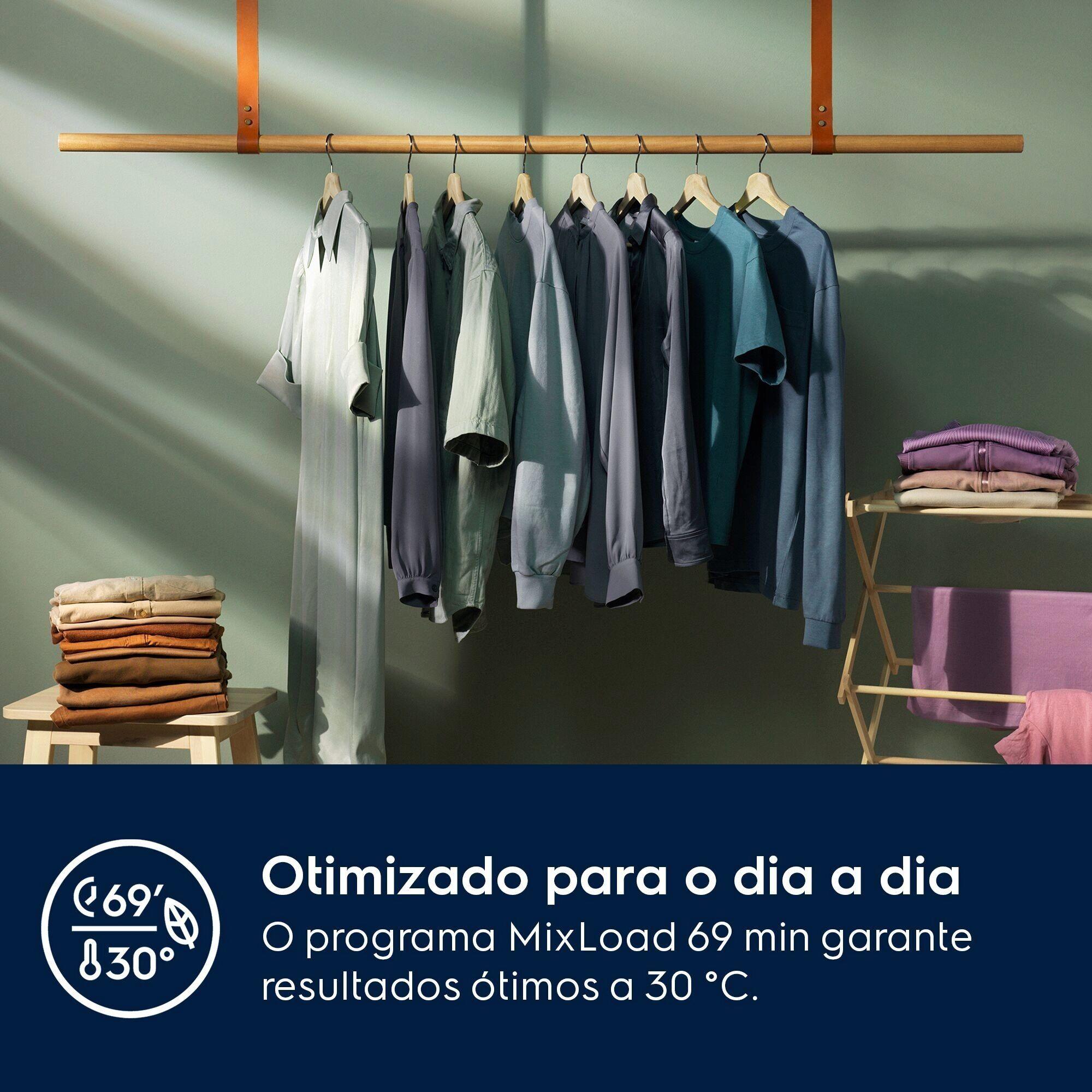 Máquina de Lavar e Secar Roupa Encastre ELECTROLUX EN7W4862OF (Altura 81,9 cm - 82 cm - 8 kg - Branco), miniatura 11