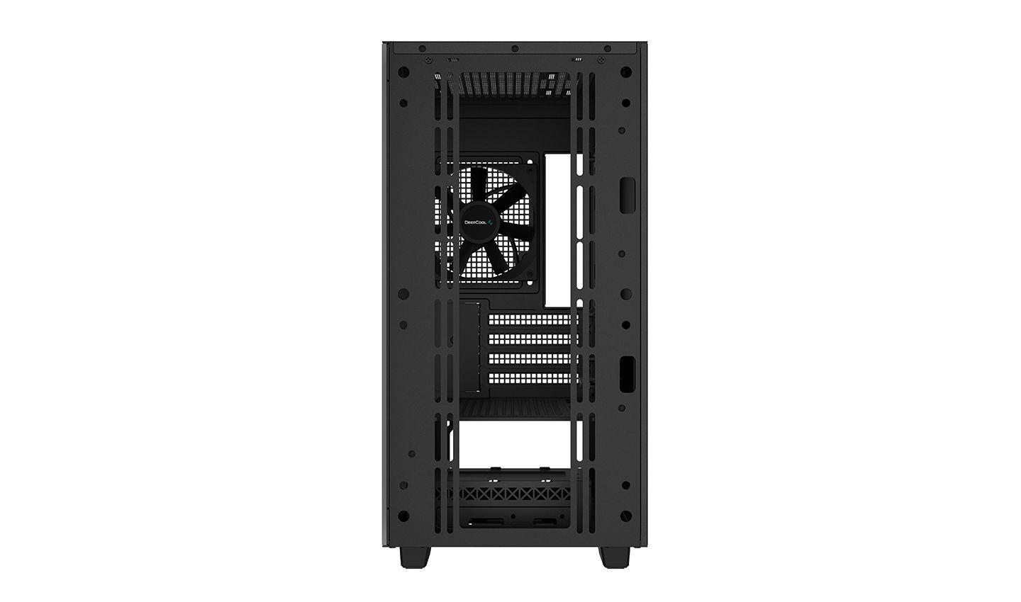 Caixa de Computador Micro-ATX DEEPCOOL CH370 (Micro ATX, Mini-ITX - ATX, PS2 - Mini Tower - Preto) — miniatura 4