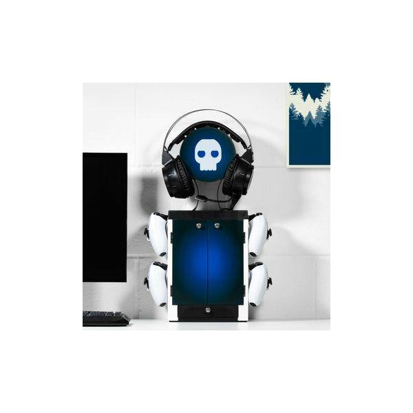 Suporte de Jogos e Carregamento NUMSKULL PS5 Inspired Gaming Locker (Com fios - Cinzento) — miniatura 2