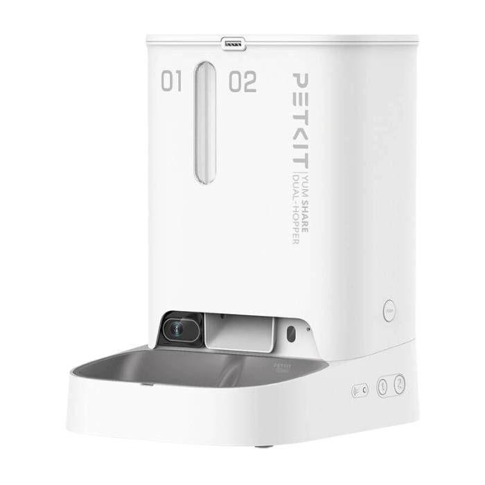 Comedouro PETKIT YumShare Dual Hopper (Branco) — miniatura 4