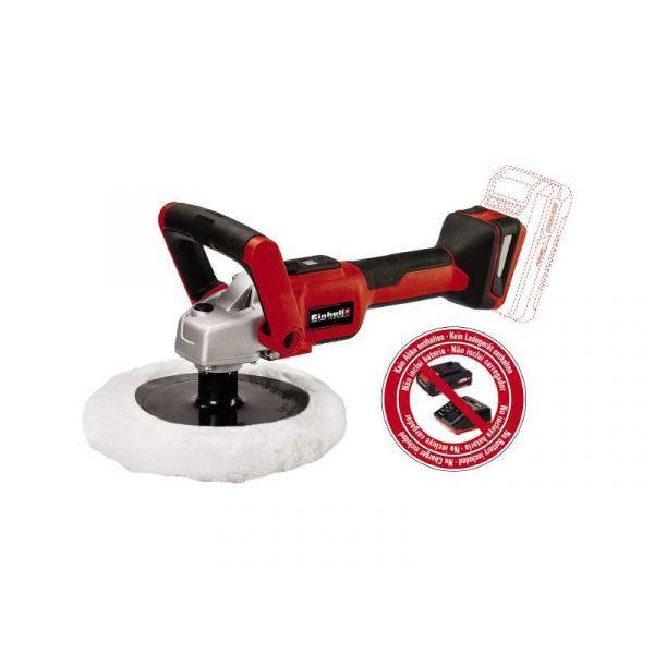 Polidora e Lixadora EINHELL CE-CP 18/180 Li E-Solo (18 V - Bateria - Vermelho/Preto)