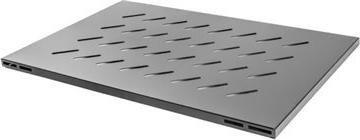 Prateleira Fixa para Rack LANBERG AK-1016-B (19" - 1U - 480,5 x 780 mm - Carga máxima 120 kg - Preto)