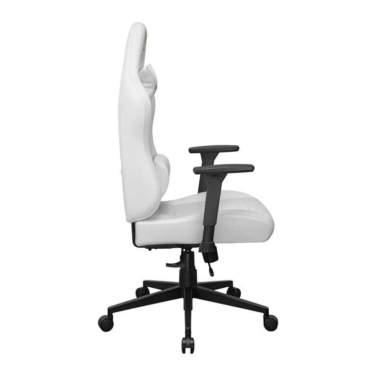 Cadeira Gaming COUGAR Pryme (120 kg - 131 cm - Preto e dourado - Branco), miniatura 4