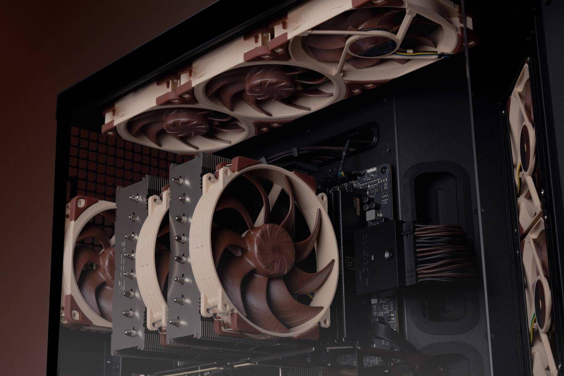 Ventoinha NOCTUA NF-A12X25 G2 PWM SX2-PP (1,8 W - Bege), miniatura 4