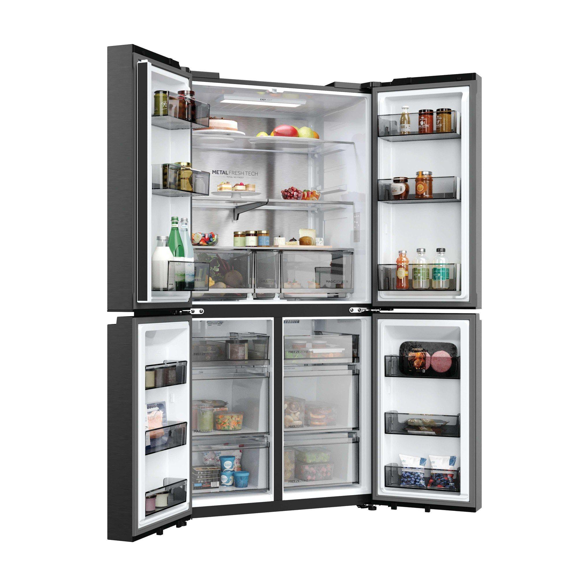 Frigorífico Americano Independente HAIER HCR59F18DNMB (705 L - 182,5x90,5x73,8 cm - 183 cm - Preto), miniatura 6
