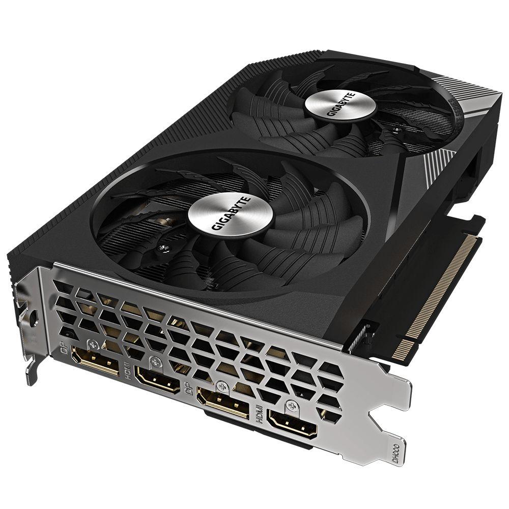 Placa Gráfica GIGABYTE GeForce RTX 3060 WINDFORCE OC 12G (rev. 2.0) (GeForce RTX 3060 - 15000 MHz - 12 GB - Preto) — miniatura 3