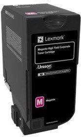 Toner LEXMARK 74C2HME (12 000 páginas - Magenta)
