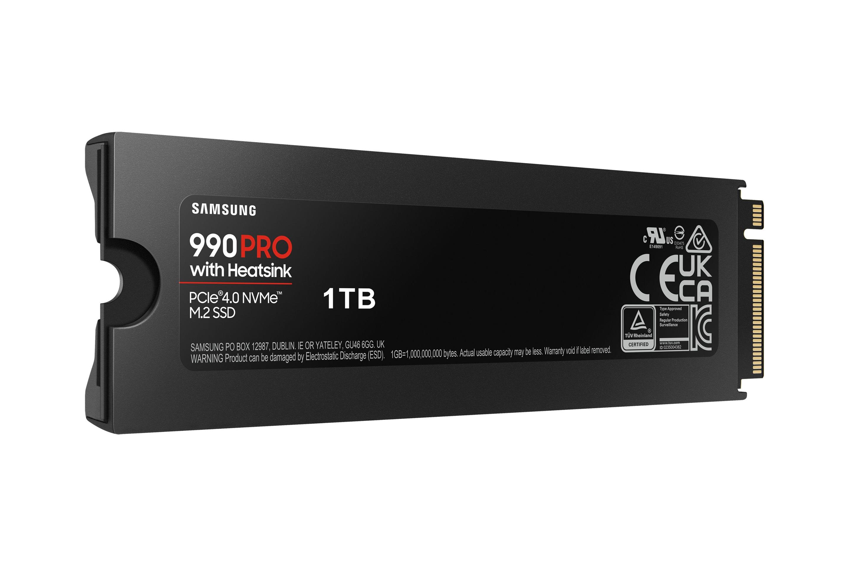 SSD SAMSUNG 990 PRO Heatsink MZ-V9P1T0CW (1 TB - M.2 2280 - PCI Express 4.0 NVMe) — miniatura 5