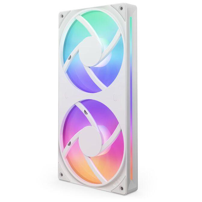 Ventoinha para Caixa PC NZXT F280 RGB Core (Plástico, borracha - Multicor - 2,25 W - Branco) — miniatura 2