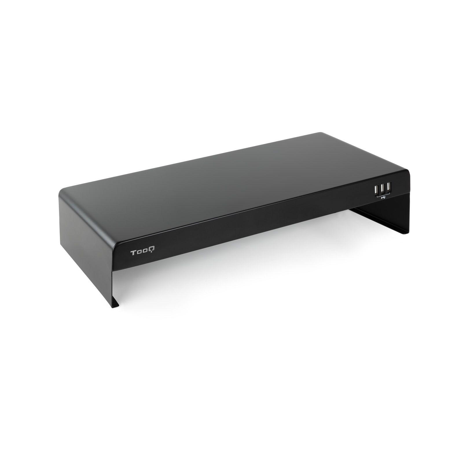 Suporte Elevador de Monitor e Portátil TOOQ TQMR0124 (20 kg - Secretária - Preto)