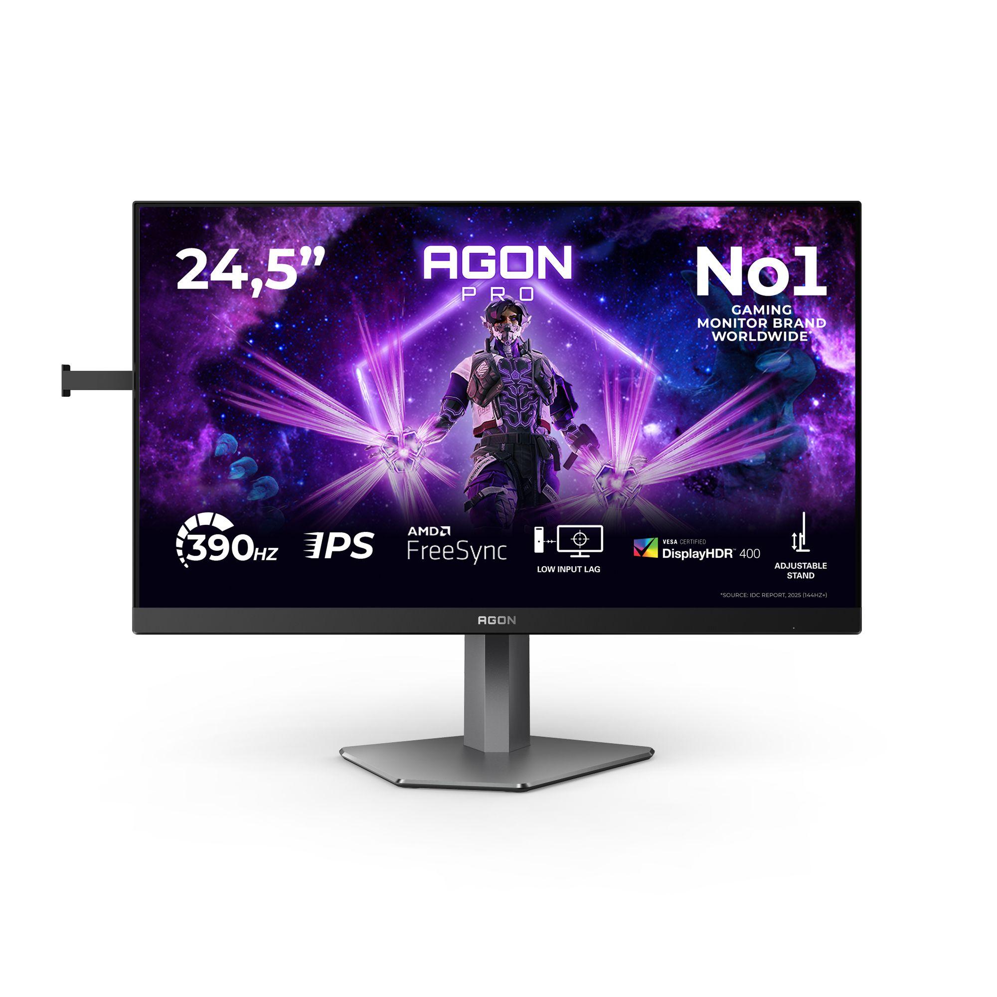 Monitor AOC AGON PRO AG256FS (24,5" - Fast IPS - 390 Hz - Preto)