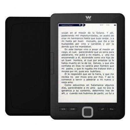 Leitor de Livros Eletrónicos WOXTER Scriba 195 (Ecrã 6" - 4GB - Preto)
