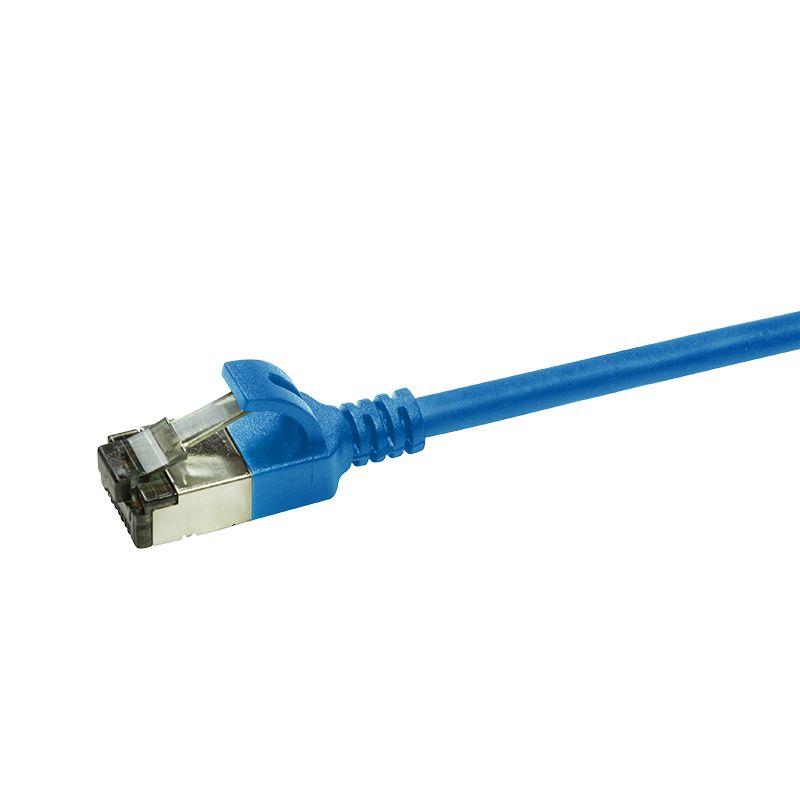 Cabo de Rede RJ45 LOGILINK CQ9026S (0,5 m - Cat6A - RJ-45 - Azul), miniatura 2