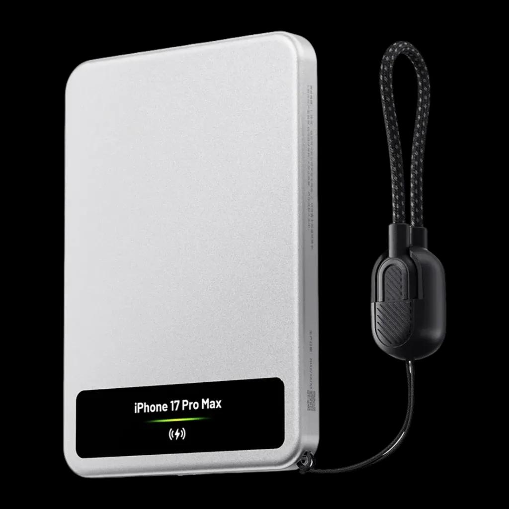 Bateria Externa SHARGE Smart Magnetic M8 (Prateado)