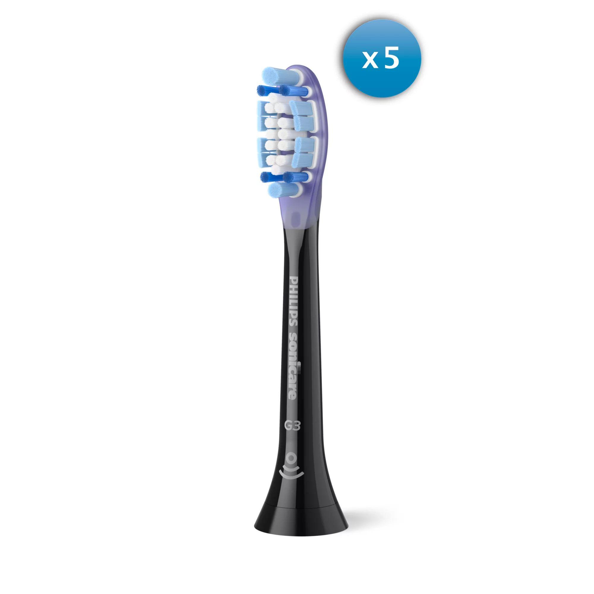 Cabeças de Escova de Dentes PHILIPS HX9055/88 (Preto)