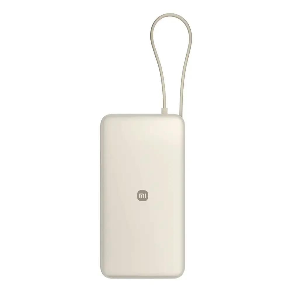 Power Bank XIAOMI BHR08O7GL (20000 mAh - 74,37 Wh - USB Tipo-C - Areia) — miniatura 3