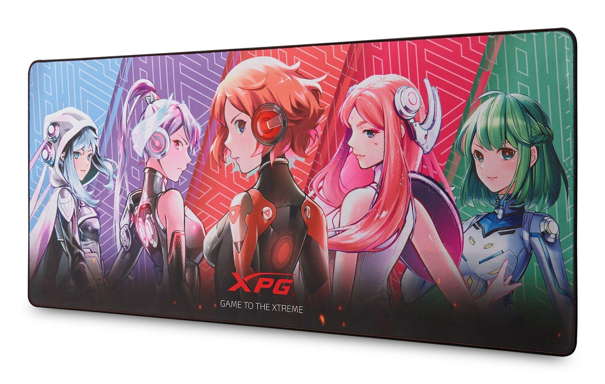 Tapete de Rato Gaming XPG Frontline XL Xtreme Saga 01 (XL - Microfibra, borracha - Microfibra - Preto) — miniatura 4