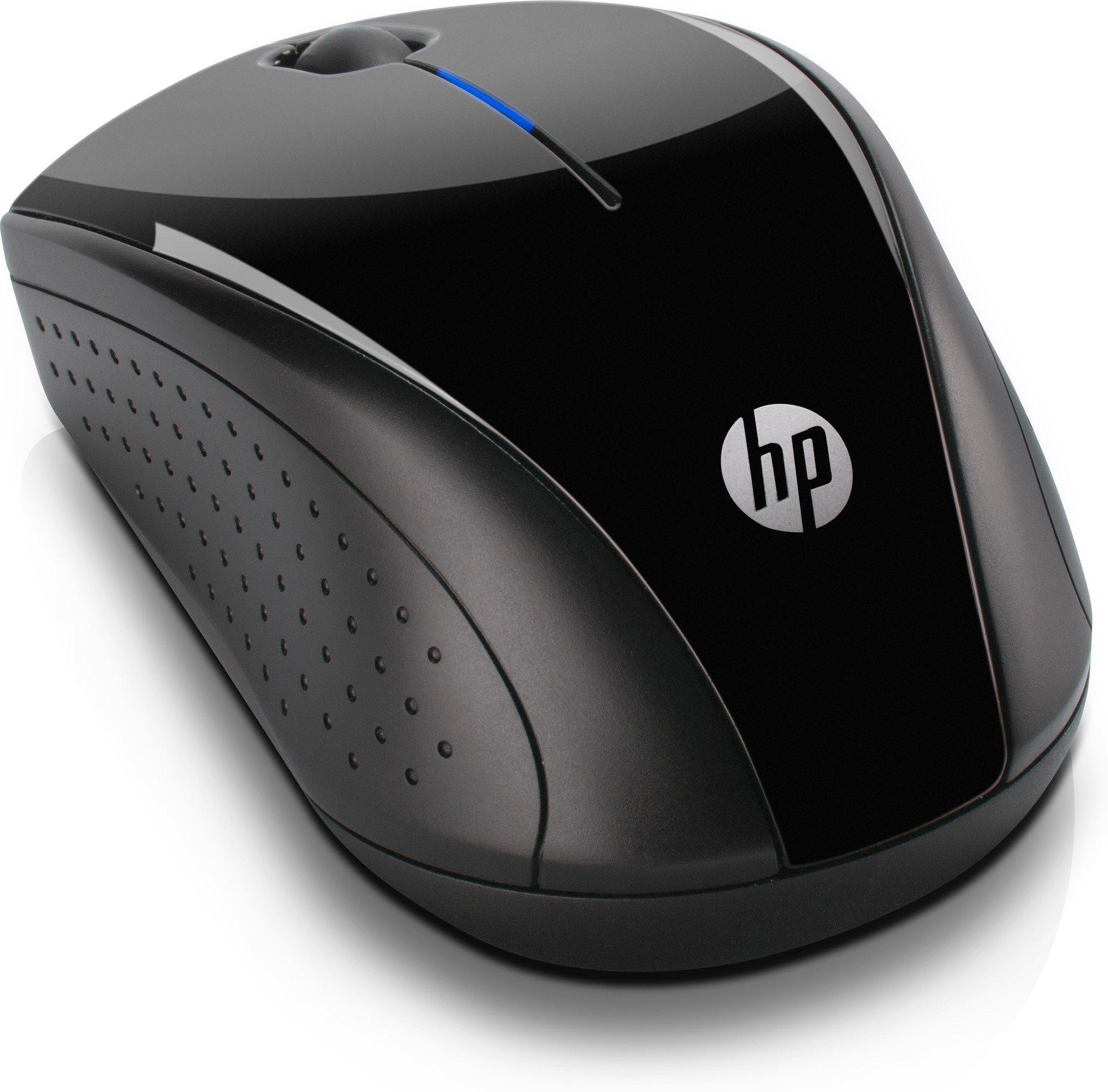 Rato HP 220 (Ambidestro - 1600 DPI - Ótico - Preto), miniatura 2