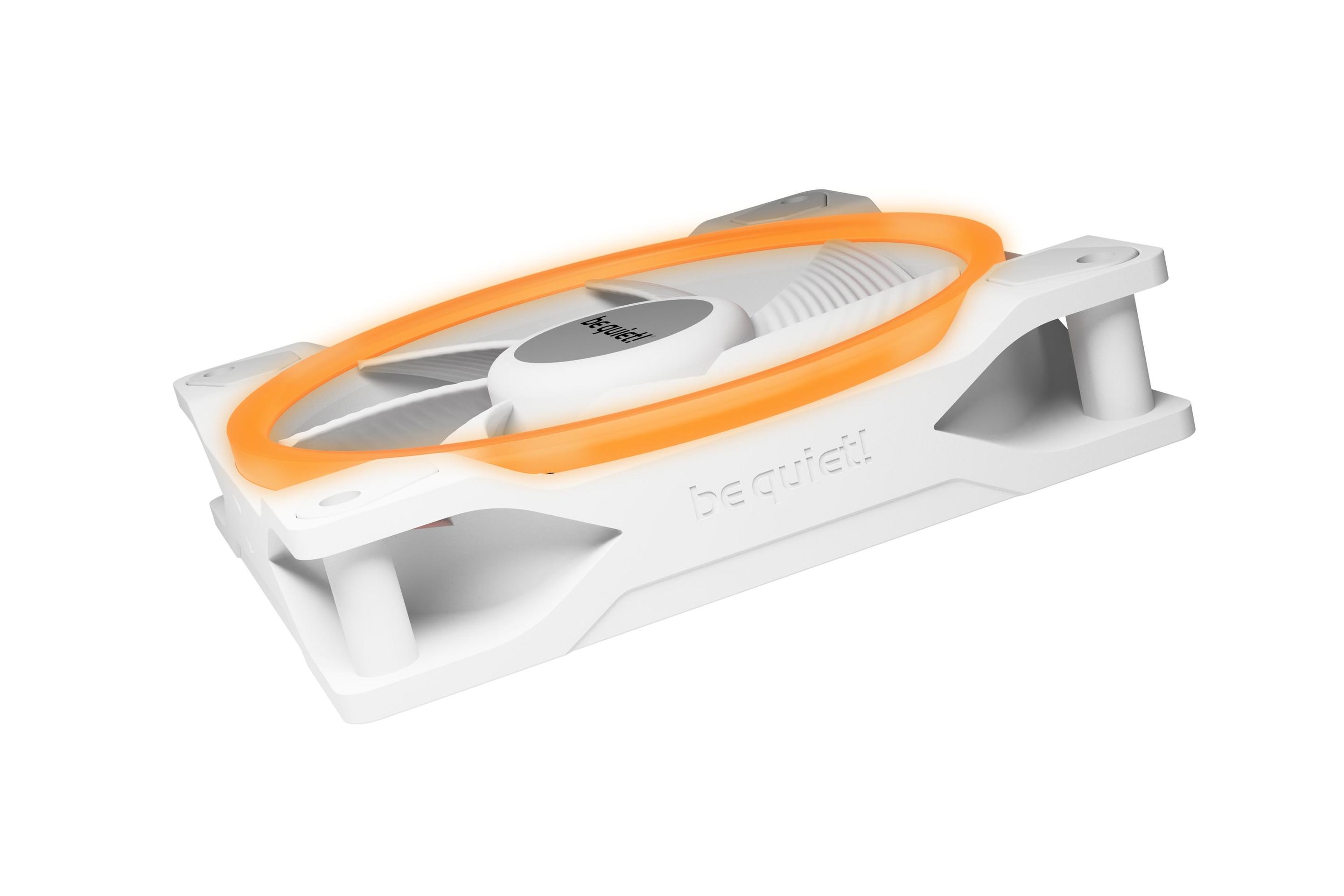 Conjunto de Ventoinhas para Caixa de PC BE QUIET! Light Wings White 120mm PWM Triple Pack (4,56 W - Branco) — miniatura 3