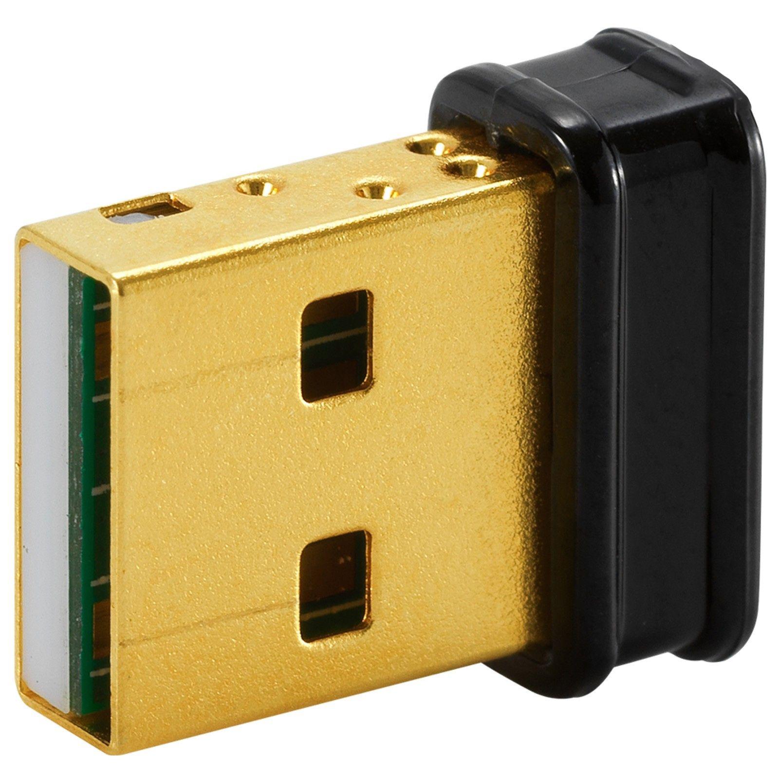 Adaptador USB ASUS USB-BT500 Nano (USB - 3 MB/s - Preto e Dourado), miniatura 3
