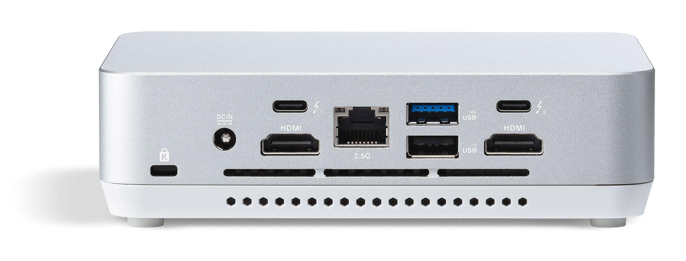 Mini PC Barebone ASUS NUC 14 Pro+ RNUC14RVSU700002I (Intel Core Ultra 7 - 155H - 96 GB - Branco) — miniatura 2