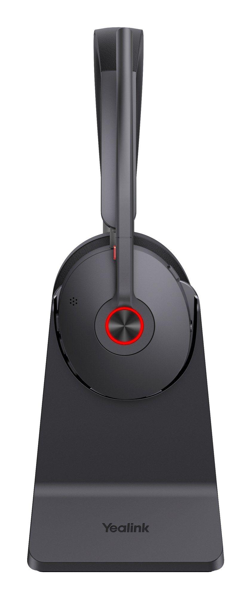 Headset YEALINK BH74 UC + Stand USB-C/A (Binaural - Sem fios - Supra-aural - Preto) — miniatura 3