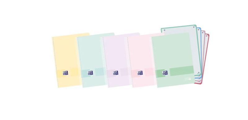 Caderno OXFORD Live & Go A5+ Europeanbook (Plástico - Cores sortidas)