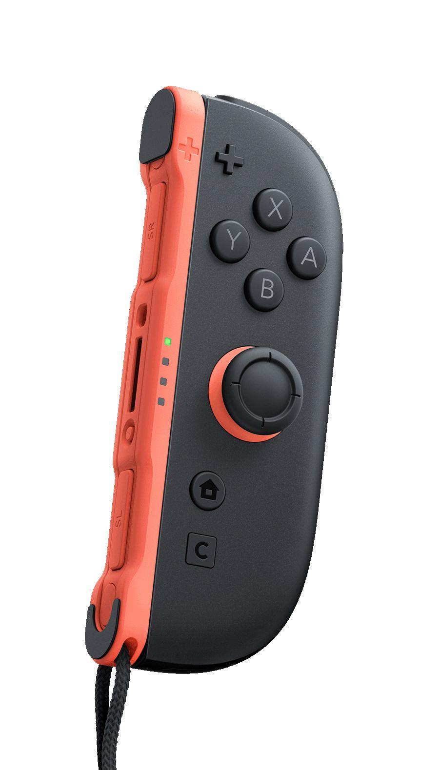 Comando NINTENDO 10015101 Switch 2 Joy-Con R (Nintendo Switch - Sem fios - Preto e Vermelho)