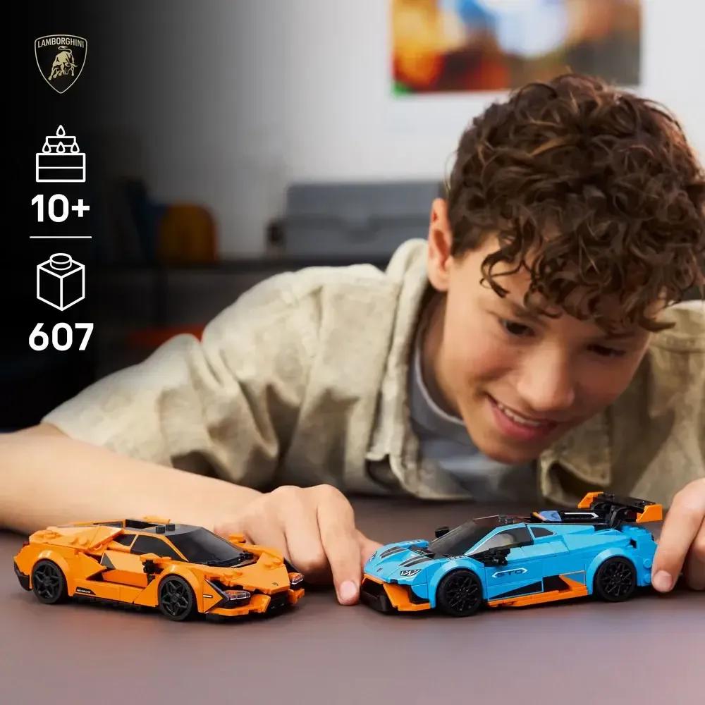 LEGO 77238 Speed Champions Lamborghini Revuelto e Huracán STO (10+ anos - 607 peças), miniatura 4