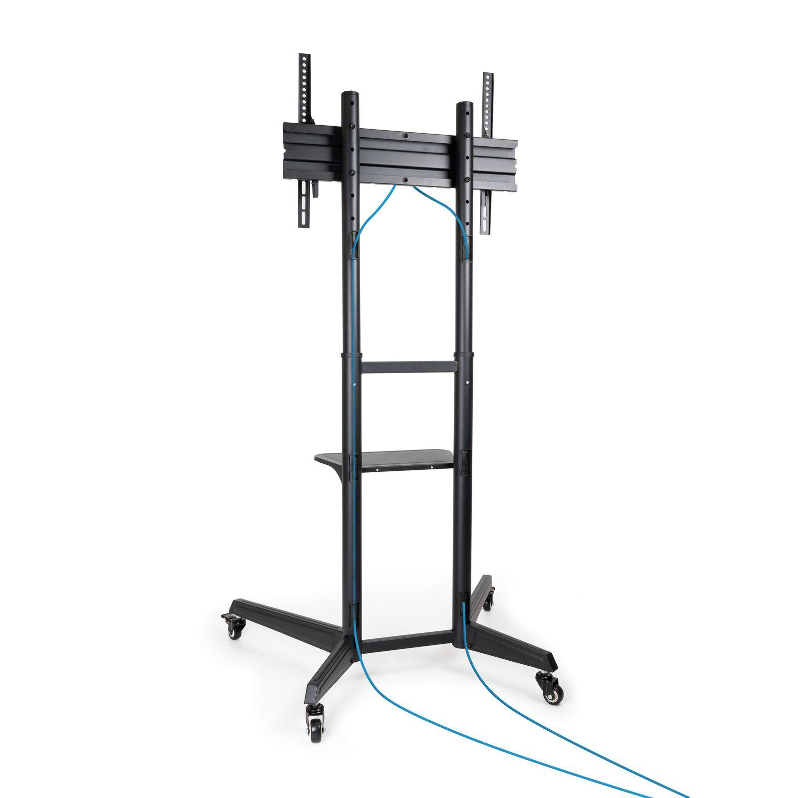 Suporte de Chão para TV TOOQ FS1170M-B (600 x 400 mm - 100 x 100 mm - 177,8 cm - Preto), miniatura 2