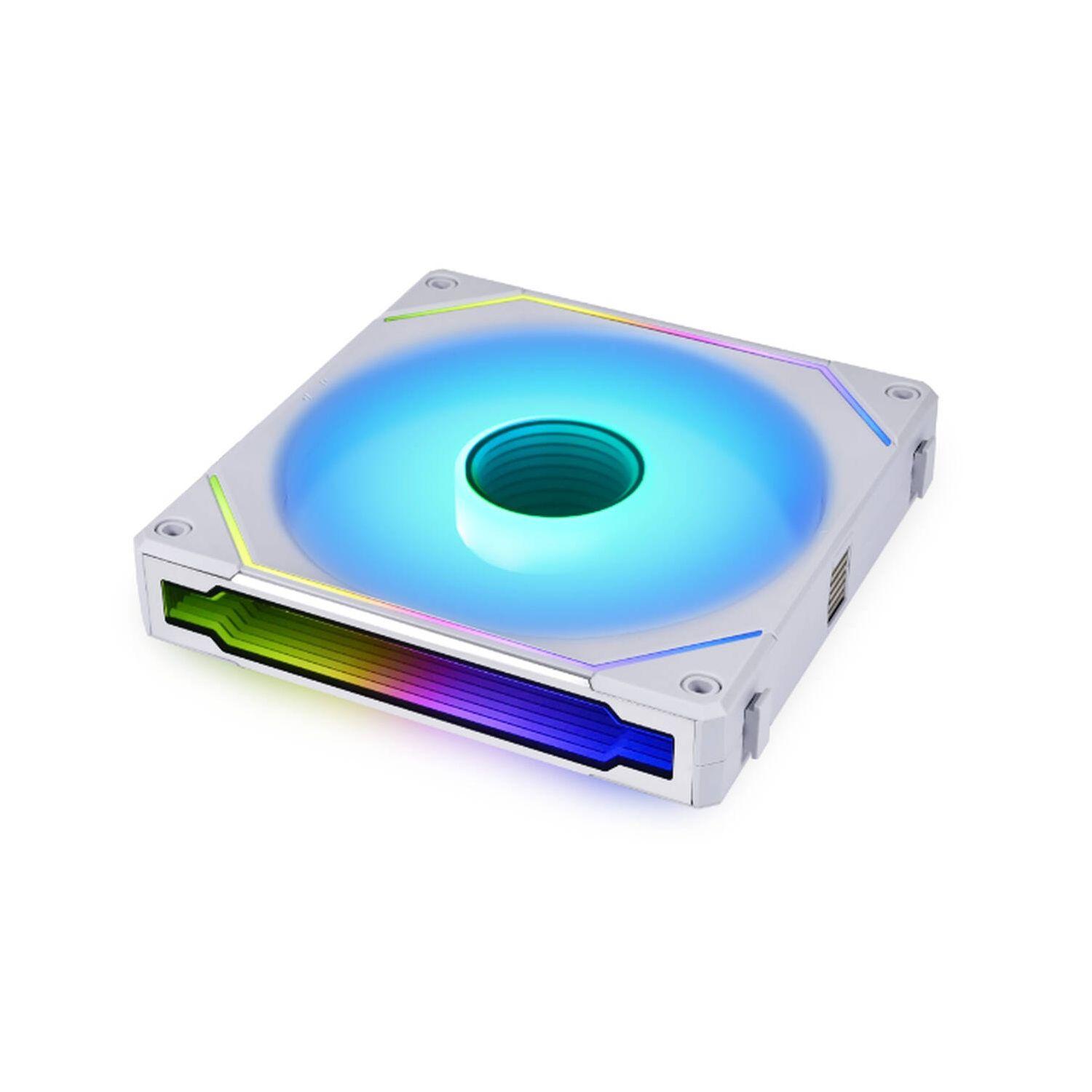 Ventoinha LIAN LI UNI FAN SL140 Infinity Wireless RGB PWM (RGB multicolor - 5,04 W - Branco)