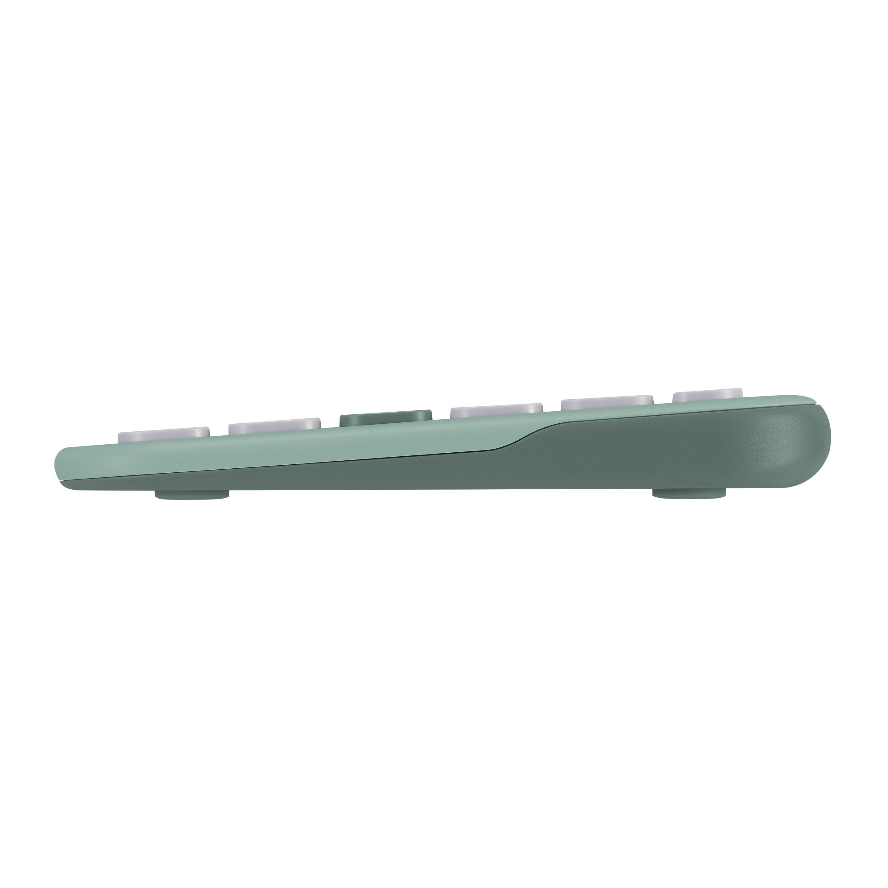 Teclado ASUS Marshmallow KW100 (Espanhol - Teclas de tesoura - 75% - Verde) — miniatura 3